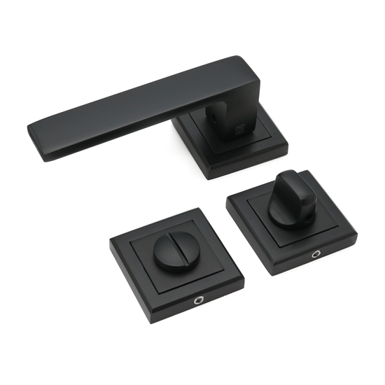 Slika od KVAKA AL 3110 SA AL ROZETNOM CRNA WC