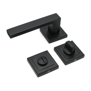 Slika od KVAKA ZN 3112 SA ZN ROZETNOM CRNA WC