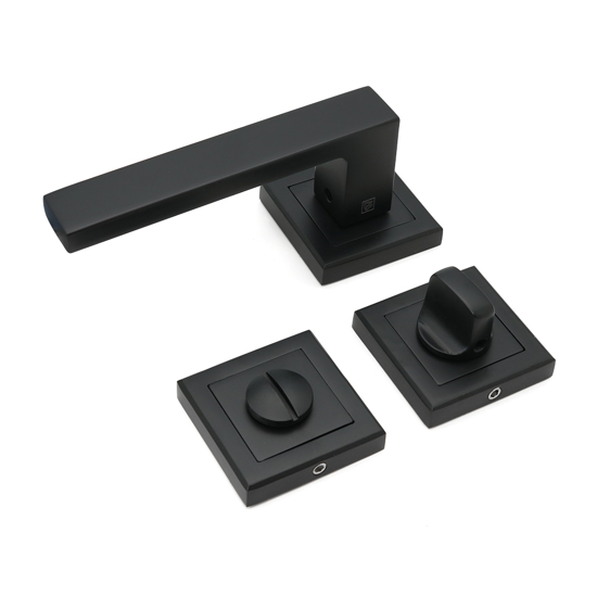 Slika od KVAKA ZN 3112 SA ZN ROZETNOM CRNA WC